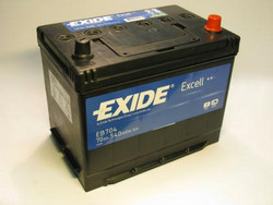 Exide 70/Ч Excell EB704