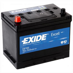 Exide 70/Ч Excell EB705