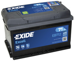 Exide 71/Ч Excell EB712