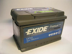 Exide 72/Ч Premium EA722