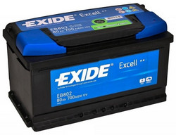 Exide 80/Ч Excell EB802