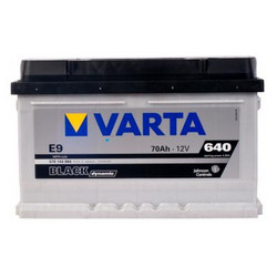 Varta Black Dynamic E9 70/Ч 570144064