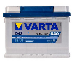 Varta Blue Dynamic D43 60/Ч 560127054