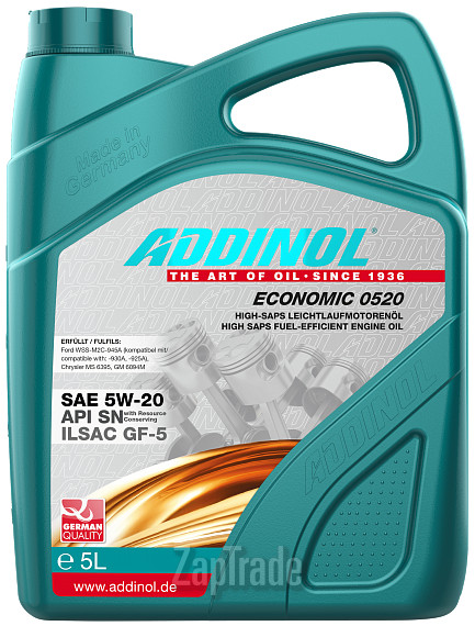 Addinol Economic 0520, 5 л