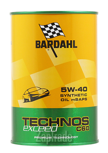 Bardahl Technos C60 5W40 Exceed, 1 л