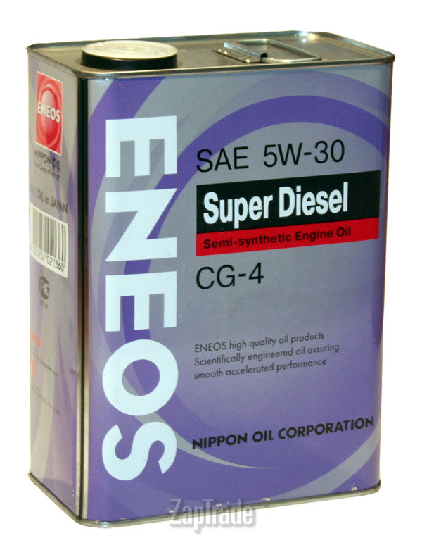 Eneos Super Diesel Semi-Synthetic, 4 л