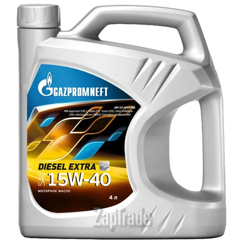 Gazpromneft Diesel Extra 15W-40, 4 л
