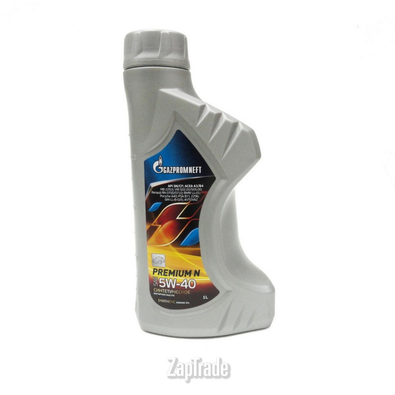 Gazpromneft Premium N 5W-40, 1 л