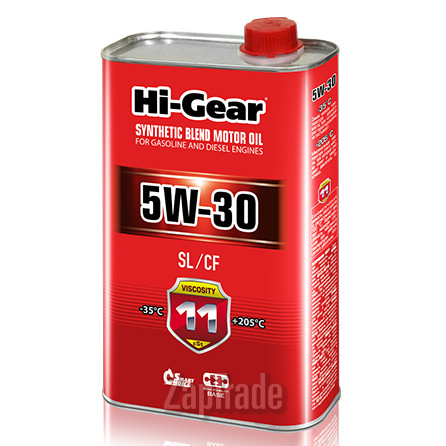 Hi-gear SAE 5W-30 API SL/CF, 1 л