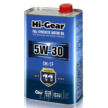 Hi-gear SAE 5W-30 API SM/CF, 1 л