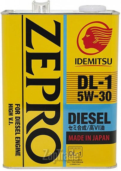 Idemitsu Zepro Diesel DL-1, 4 л