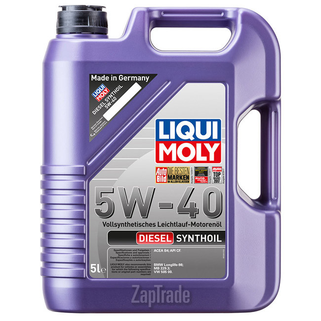 Liqui moly Diesel Synthoil, 5 л