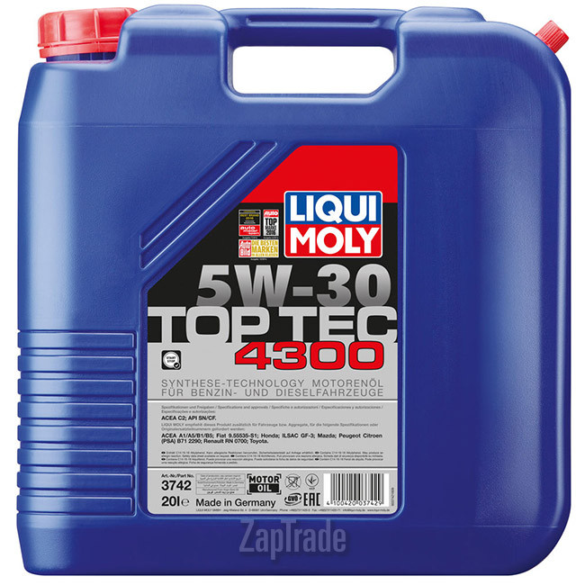 Liqui moly Top Tec 4300, 20 л