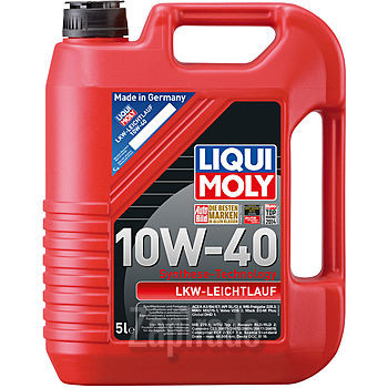 Liqui moly НС-синтетическое моторное масло LKW-Leichtlauf-Motoroil Basic 10W-40, 5 л