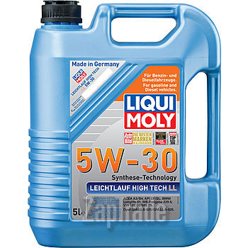 Liqui moly НС-синтетическое моторное масло Leichtlauf High Tech LL 5W-30, 5 л