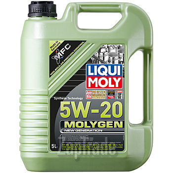 Liqui moly НС-синтетическое моторное масло Molygen New Generation 5W-20, 5 л