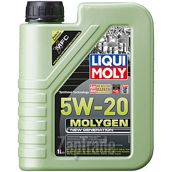 Liqui moly НС-синтетическое моторное масло Molygen New Generation 5W-20, 1 л