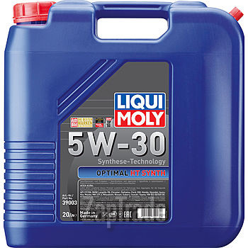 Liqui moly НС-синтетическое моторное масло Optimal HT Synth 5W-30, 20 л