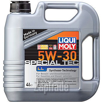 Liqui moly НС-синтетическое моторное масло Special Tec LL 5W-30, 4 л