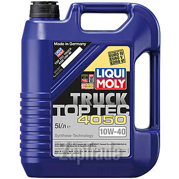 Liqui moly НС-синтетическое моторное масло Top Tec Truck 4050 10W-40, 5 л