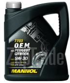 Mannol 7703 O.E.M. for Peugeot Citroen (MN7703-4), 4 л