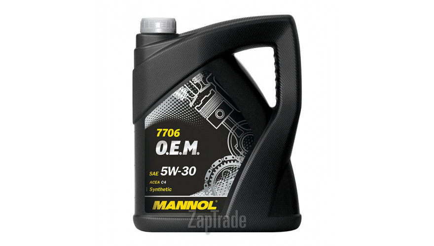 Mannol 7706 O.E.M. 5W30 for RENAULT NISSAN 5 л., 5 л