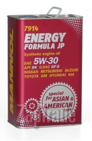 Mannol 7914 Energy Formula JP metal, 4 л