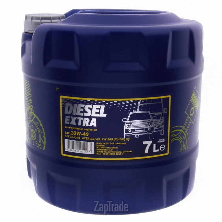 Mannol DIESEL EXTRA (MN7504-7), 7 л