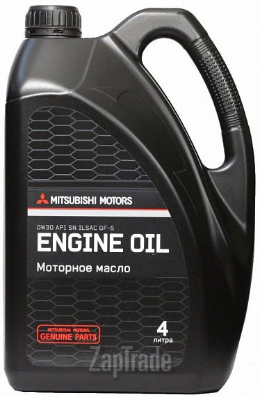 Mitsubishi Genuine Oil 0W-30 SM GF-5, 4 л