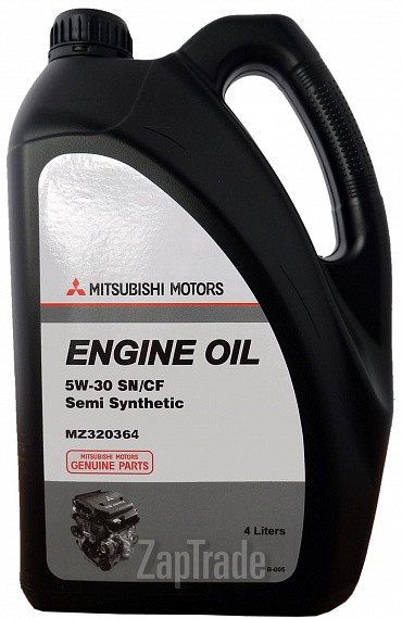 Mitsubishi Genuine Oil Semi-Synthetic 5W-30, 4 л