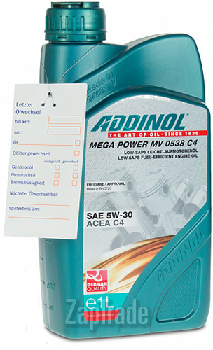 Addinol Mega Power MV 0538 C4, 1 л