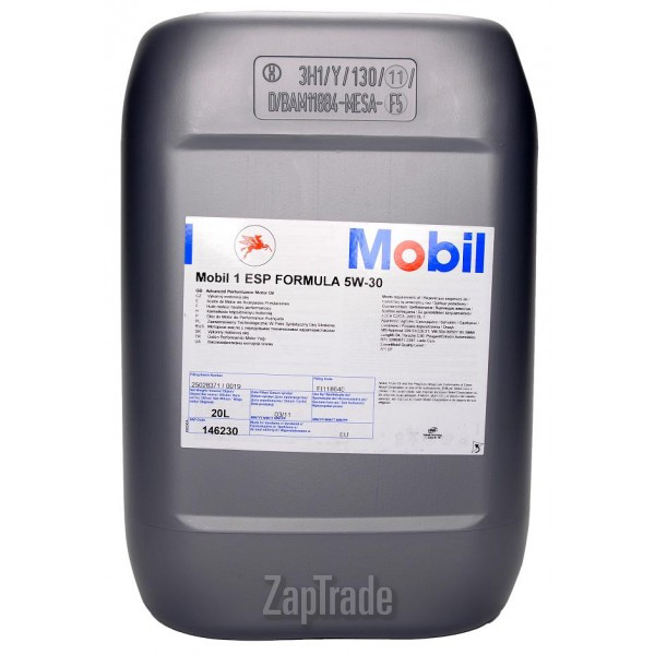 Mobil 1 ESP Formula, 20 л