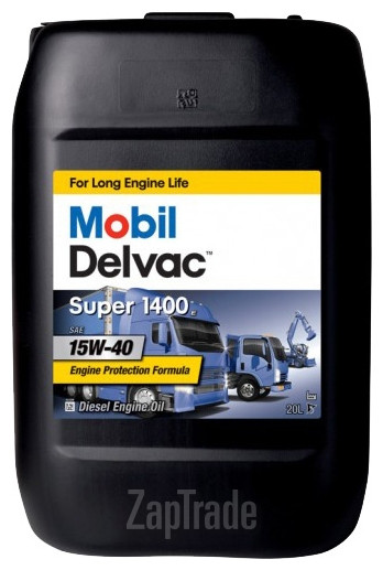 Mobil Delvac Super 1400E, 20 л