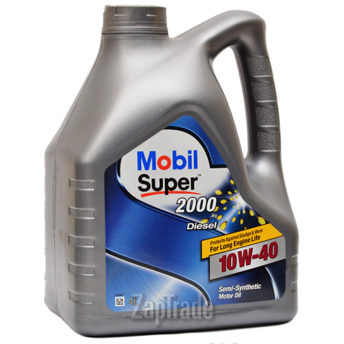 Mobil SUPER 2000 X1 Diesel, 4 л