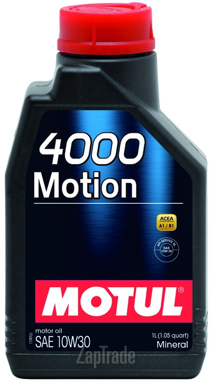 Motul 4000 Motion 10w30, 1 л