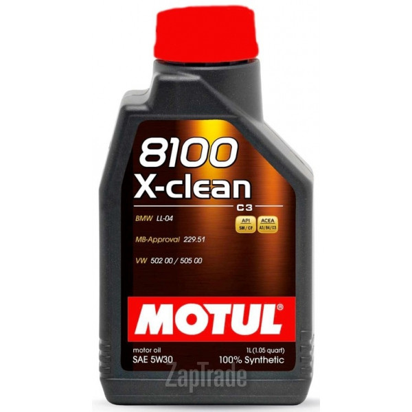 Motul 8100 X-CLEAN +, 1 л