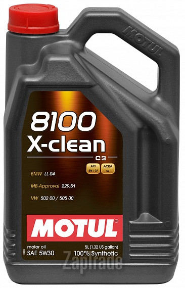 Motul 8100 X-clean, 5 л