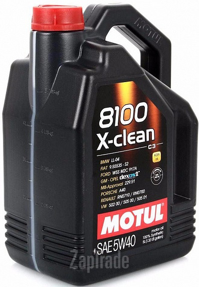 Motul 8100 X-clean, 5 л