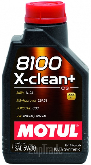 Motul 8100 X-clean+, 1 л