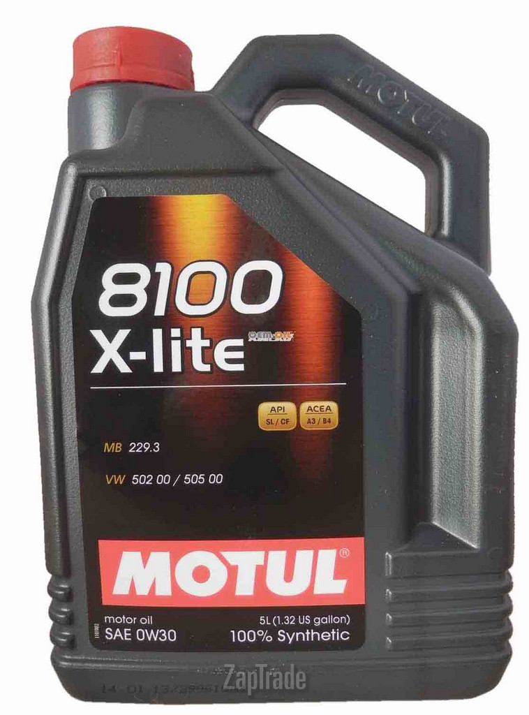 Motul 8100 X-lite, 5 л