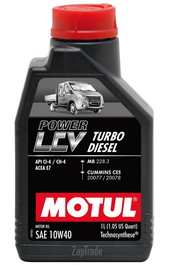 Motul POWER LCV TURBO DIESEL 10W-40, 1 л