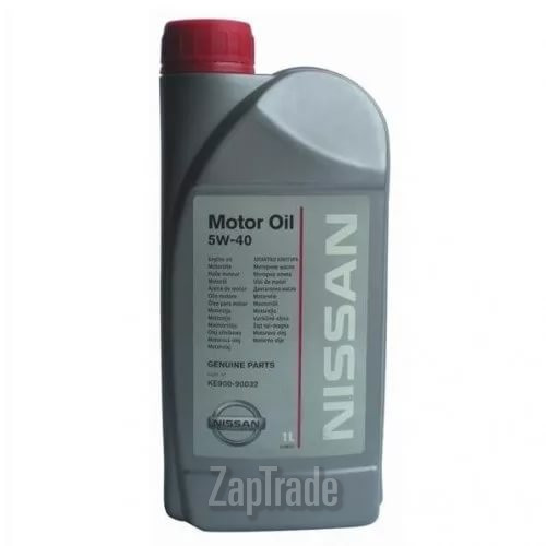 Nissan MOTOR OIL SAE 5W-40, 1 л