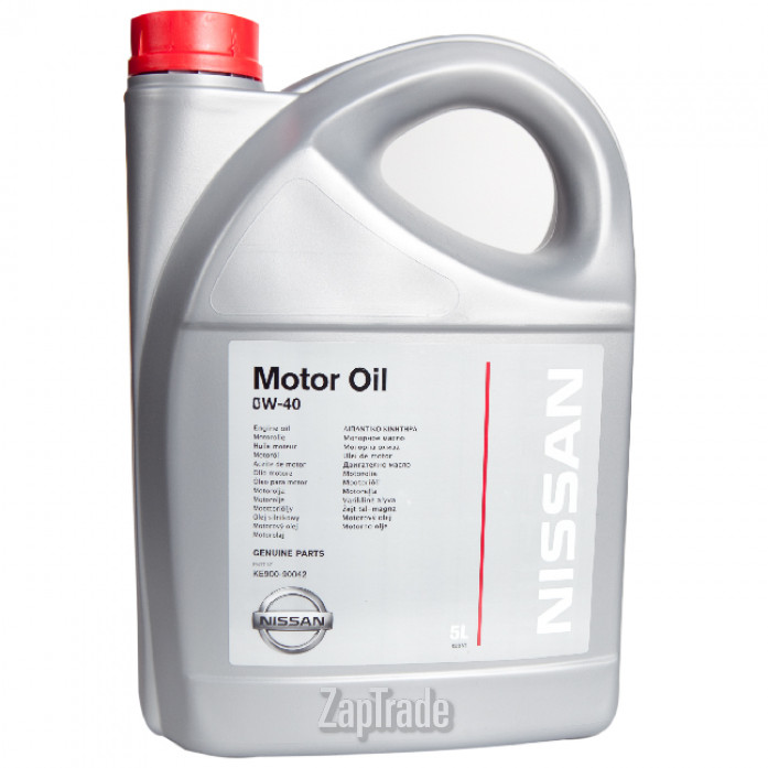 Nissan Motor Oil, 4 л