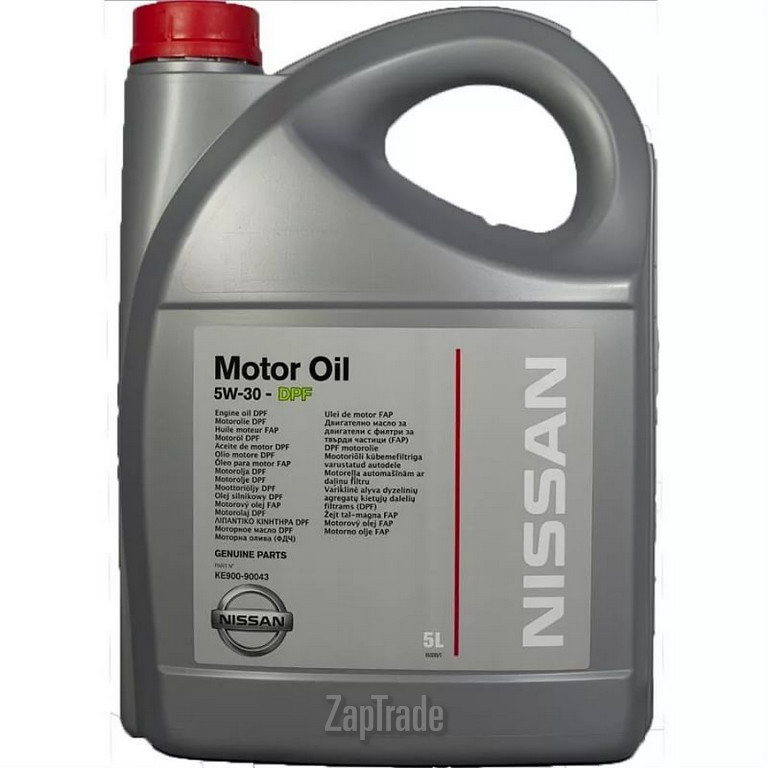 Nissan Motor Oil DPF, 5 л