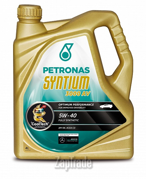 Petronas Syntium 3000 AV 5W-40, 4 л