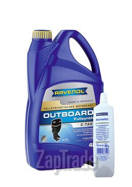 Ravenol Outboardoel 2T Fullsynth, 4 л