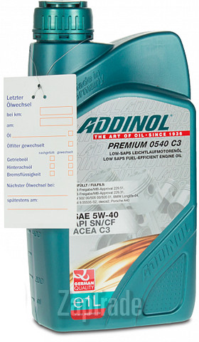 Addinol Premium 0540 C3, 1 л