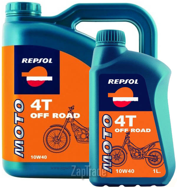 Repsol MOTO OFF ROAD 4T 10W40, 4 л