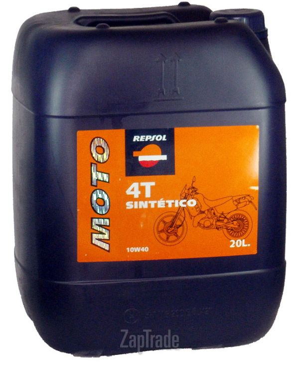 Repsol MOTO SINTETICO 4T 10W40, 20 л