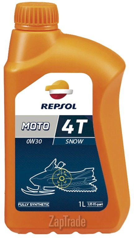 Repsol MOTO SNOW 4T 0W30, 1 л